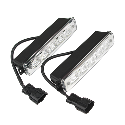 LED Daytime Running Light Twelve Lamp Beads